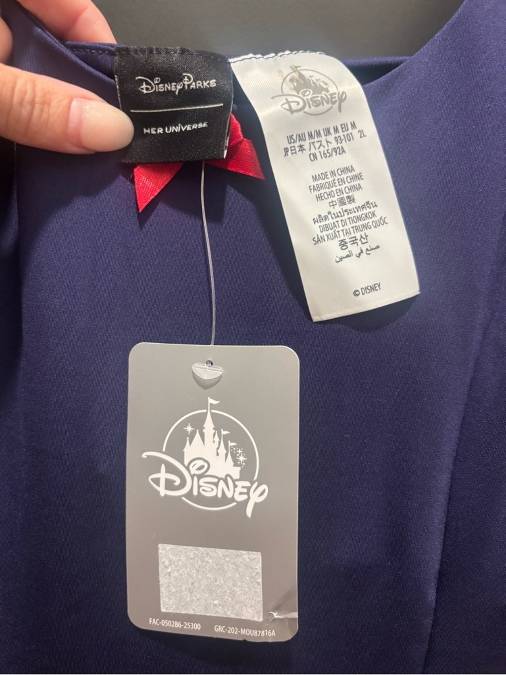 Disney Her Universe Women’s Snow White Athletic Dress Medium NWT NEW W/ Shorts - Picture 7 of 13